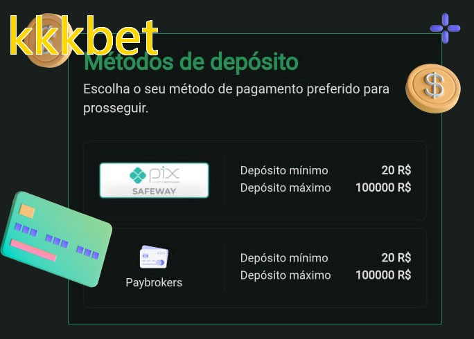 O cassino kkkbetbet oferece uma grande variedade de métodos de pagamento